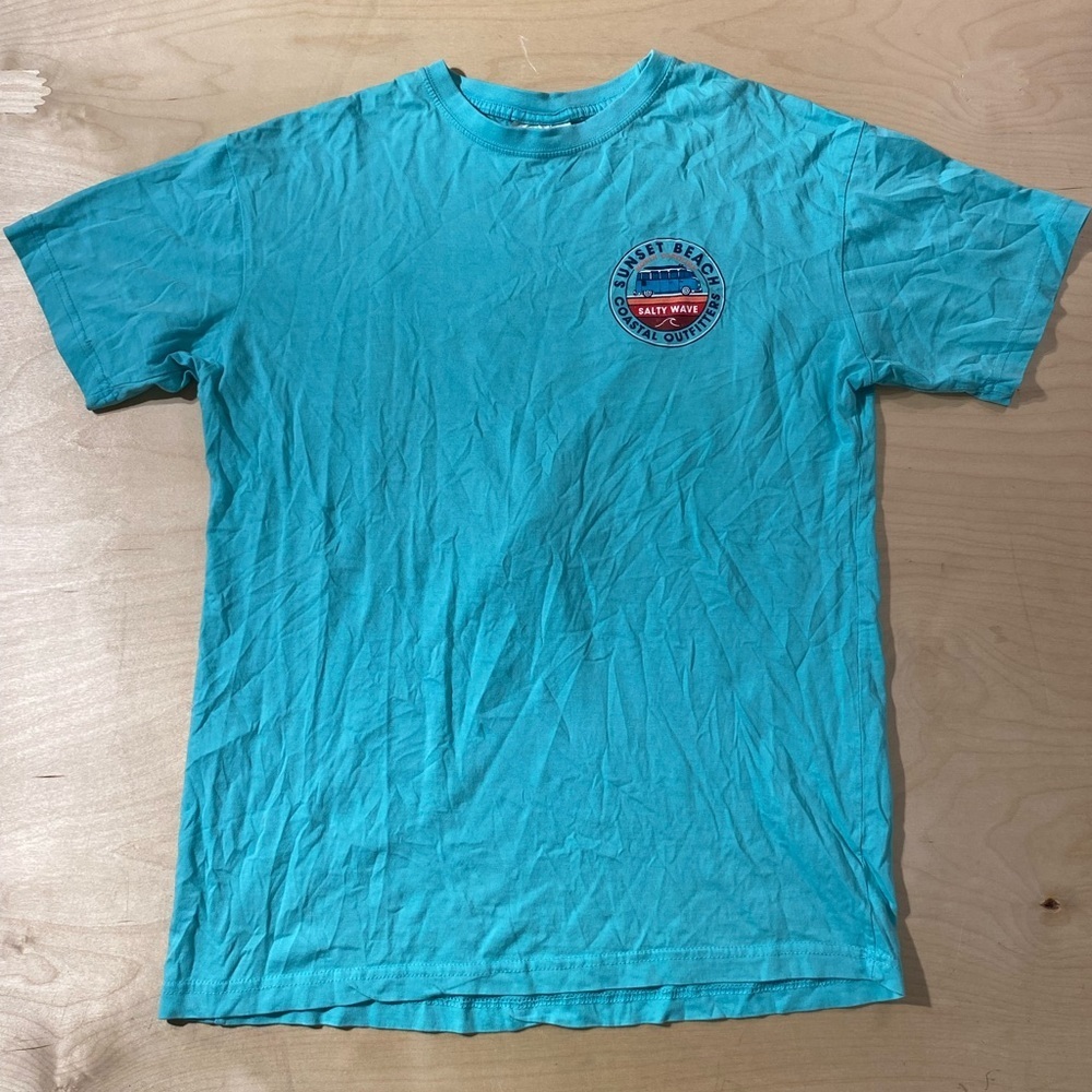 Tsunami Surf Shop Blue T-Shirt Large (OM)